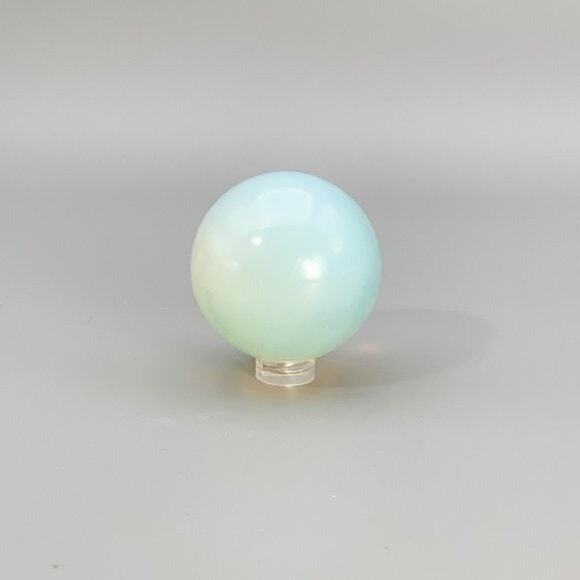 Opalite Sphere Crystal Ball Iridescent Decor Perfect Crystal Gift: 1.5 - 2 inch - Picture 2 of 8